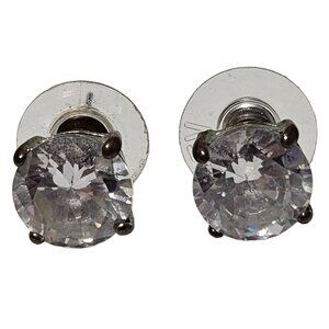 Elegant Rhinestone Stud Post Earrings Classic Minimalist Fashion Jewelry Women